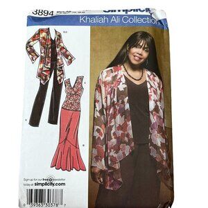 Simplicity 3894 Misses' Jackets Tops Skirts Pattern By Khaliah Ali Collection Si